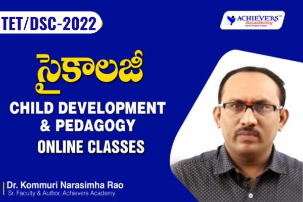 Psychology Online Classes For Tet Dsc Signup For Free Demo